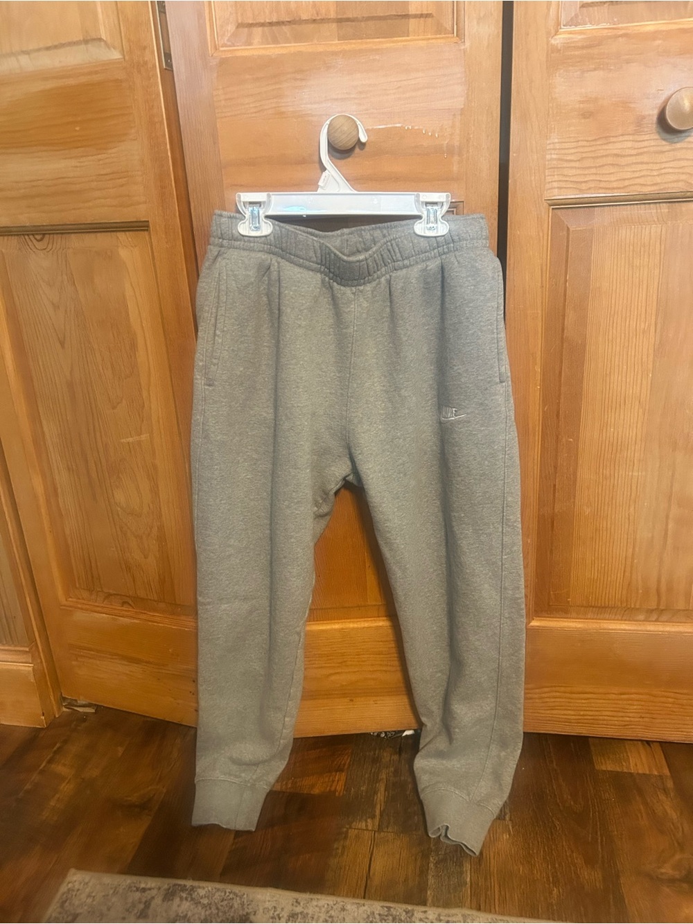 Nike Men's Olive Gray Sweat Joggers